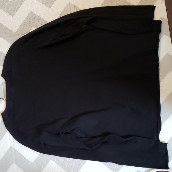 onia cotton crewneck sweater.   Black size XL.   NWT. - Picture 2 of 7